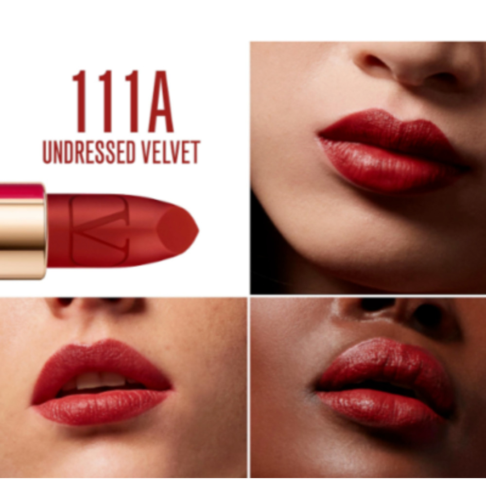 Mini Valentino Rosso Valentino Matte Lipstick 111A Undressed Velvet 2g NIB - Picture 2 of 9